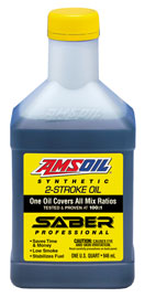 AMSOIL SABER® Professional Synthetic 2-Stroke Oil